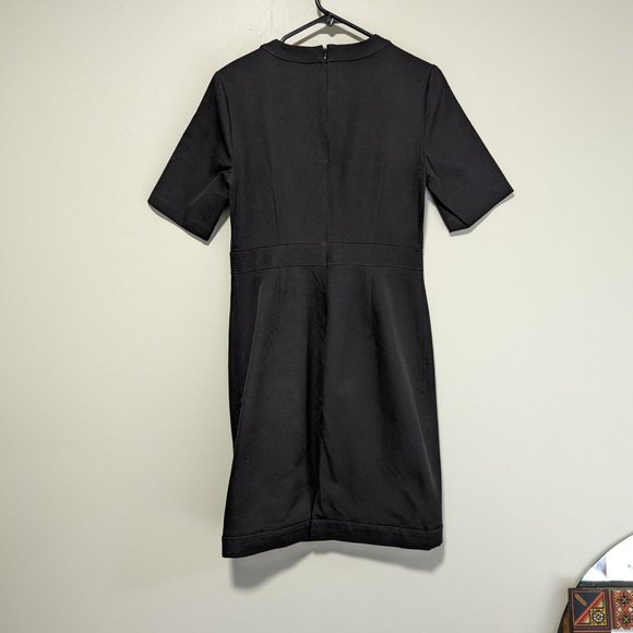 Banana Republic Bi-Stretch Sheath Dress in Black - Picture 6 of 7